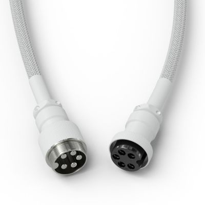 5. Glorious Gaming GLO-KB-ACC-CBL-COIL-GWHT Keyboard/Mouse Cable White 1.4m