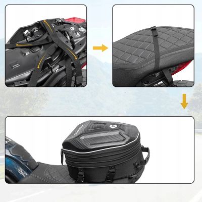 9. Rockbros 30140026001 motorcycle tank bag 35 l - black