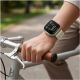 6. Tech-Protect Nylon Strap for Huawei Watch Fit 3 / 4 / 4 Pro / 5 / 5 Pro - White