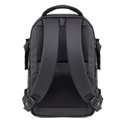 3. Wozinsky WPW-20L Travel Backpack with Laptop Pocket 40x20x25 cm for the Luggage Hold - Black