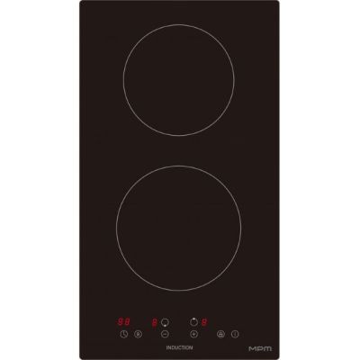 MPM MPM-30-IM-12/N induction hob 30 cm | 2 zones | PowerBoost | 9 power levels | black | ultra-flat