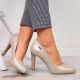10. Pumps on the post Sergio Leone W SK3AC pearl nude
