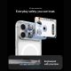 22. Spigen Optik Pro XL GLAS.TR EZ FIT Tempered Glass Camera Screen Protector for iPhone 18 Pro Max - Light Blue