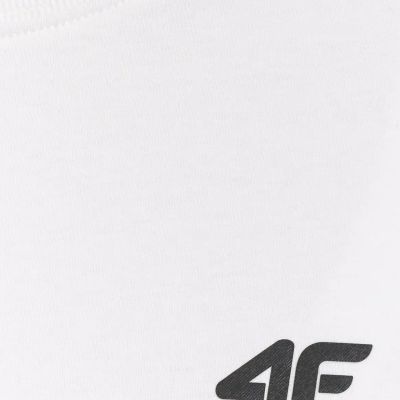 4. Men's T-shirt 4F M3341 white 4FWMM00TTSHM3341 10S