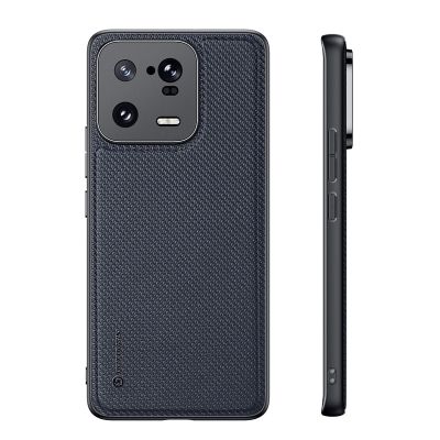 12. Dux Ducis Fino case for Xiaomi 13 Pro cover with silicone frame blue