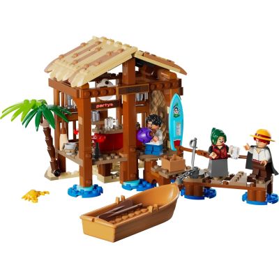3. LEGO One Piece 75636 Fuusha Village Hut