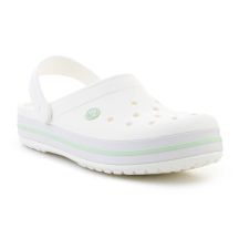CROCS CROCBAND WHITE/SERENE GREEN 11016-1YL