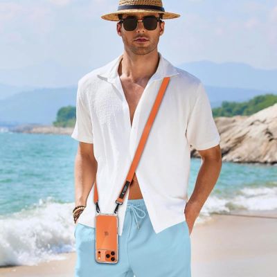 6. Tech-Protect C6S Rope Crossbody Leash - Orange