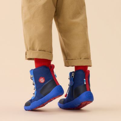 12. Affenzahn Discovy Whale vegan barefoot winter boots (01489-30119)