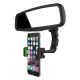 8. Adjustable car rearview mirror holder for smartphone