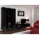 2. VIGO full display cabinet '180' 180/40/30 black/black half