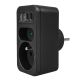 13. MACLEAN POWER SOCKET X2 + 4XUSB, SPLITTER WITH 2 SOCKETS, 2XUSB A, 2XUSB C PD 20W, 1X16A + 1X6A MCE249 F/B