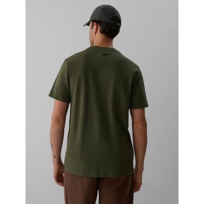 2. Men's regular printed T-shirt 4F 4FKAW26TTSHM4477-043S