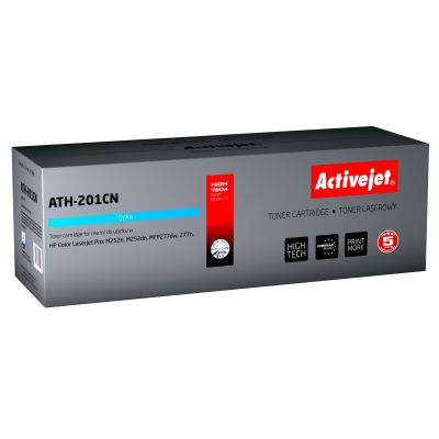 Activejet ATH-201CN Toner (replaces HP 201A CF401A; CRG045; Supreme; 1400 pages; blue)