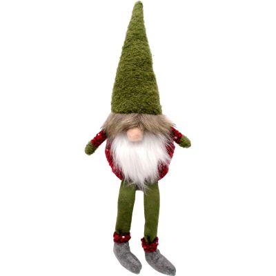 6. DECORATIVE SANTA CLAUS 60CM GREEN