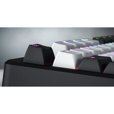 17. HATOR Rockfall 3 TKL Wireless Keyboard Universal USB + RF Wireless + Bluetooth QWERTY English White