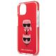 6. Karl Lagerfeld Karl&Choupette Head Case for iPhone 13 mini - Red