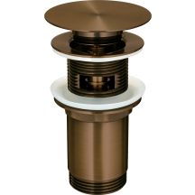 Washbasin or bidet stopper with sleeve - universal