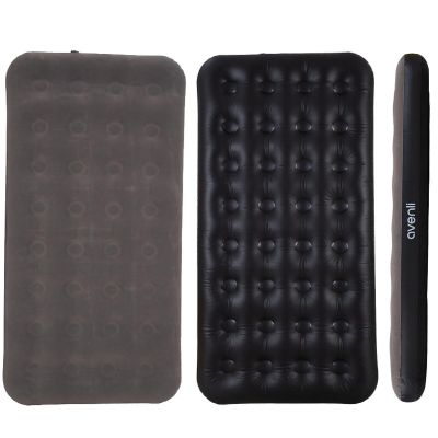 2. FLOCKED MATTRESS 1-PERSON GRAY 191x99x22CM 24638