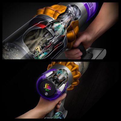 4. Dyson V15 Detect Absolute (2026) Gelb/Lila 660W