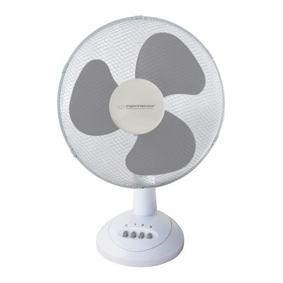 4. Esperanza Chinnok EHF003WE desk fan (white, gray)