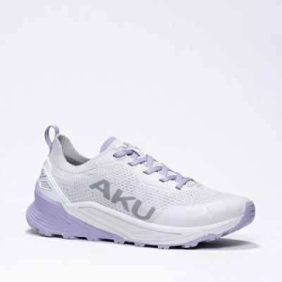2. Aku women's outdoor trekking shoes Aira comfortable hiking gray purple