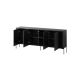 2. VERA chest of drawers 190x40x80 black matt