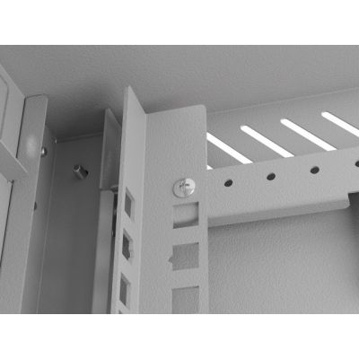 13. Lanberg WF11-3304-10S 4U Rack Wall Mount Cabinet Gray