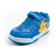 3. Leomil children's sports shoes Pokemon sneakers lightweight with velcro LED blue