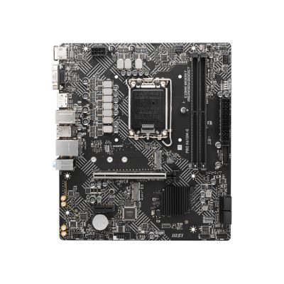 7. MSI PRO H610M-G motherboard