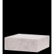 6. WHITE FIGURINE PEDESTAL