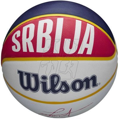 4. Wilson NBA Player Local Nikola Jokic ball for basket WZ4006701XB