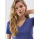 5. Women's plain organic cotton T-shirt 4F