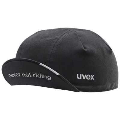 Uvex cycling cap (black, size S–M)