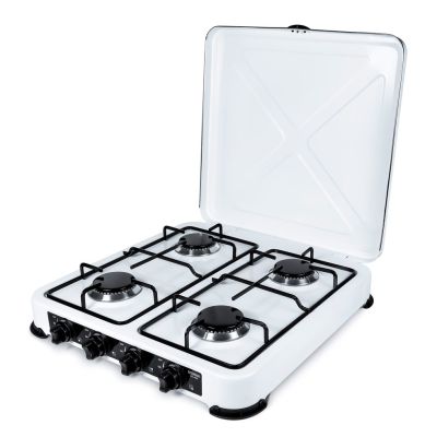 2. PROMIS GAS STOVE KG400B 4-BURNER, WHITE