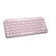 12. LOGITECH MX Keys Mini 920-010500 Pink Wireless Keyboard