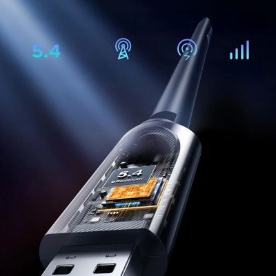 3. Ugreen CM878 Wireless WiFi 6 Adapter with Bluetooth 5.4 - Black