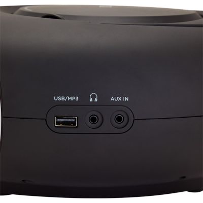 6. AIWA boombox BBTU-400SL CD/FM RDS/USB/BT silver