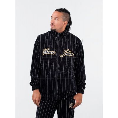 2. Sean John Vintage Pinstripe Velours Trackjacket M 6078109