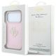 8. Guess Smooth & Big Strass Logo Case for iPhone 18 Pro Max / 17 Pro Max - Pink