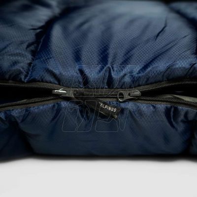 18. Sleeping bag Alpinus Warm 1000 180x75cm DN18046 Left