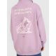 3. Girls' sweatshirt with a hood, 4F 4FJWSS25TSWSF1482-52S