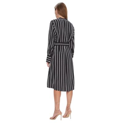 6. Tommy Hilfiger Argyle Stripe Dress W WW0WW40365