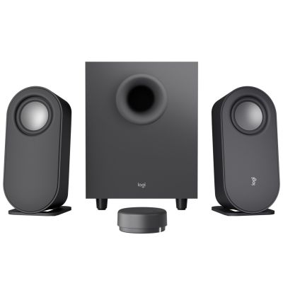 5. Logitech Z407 Bluetooth computer speakers with subwoofer and wireless control 40 W Graphite 2.1 ch.