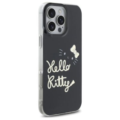 4. Hello Kitty IML Golden Diva MagSafe Case for iPhone 16 Pro Max - Black