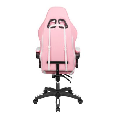 4. Kruger&Matz GX-150 White-Pink Gaming Chair