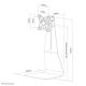 2. NEWSTAR FPMA-D850BLACK desk mount for monitor