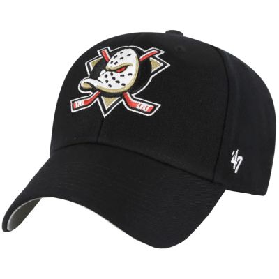 47 Brand NHL Anaheim Ducks Cap H-MVP25WBV-BKT Black One size