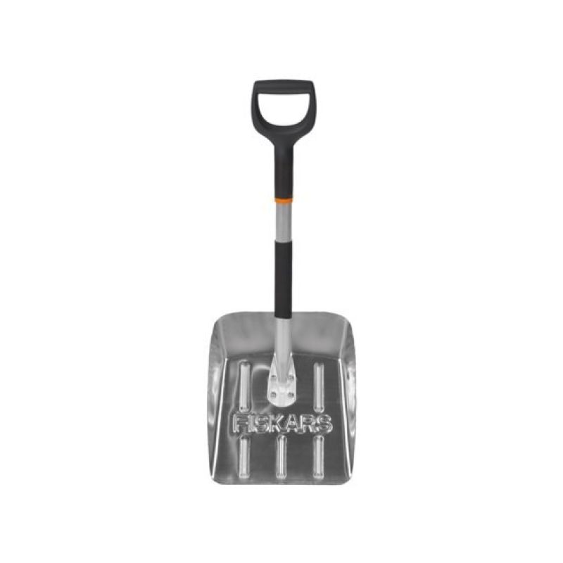 2. Fiskars 1000740 Snow Shovel/Shovel Aluminum, Plastic Black, Gray, Orange