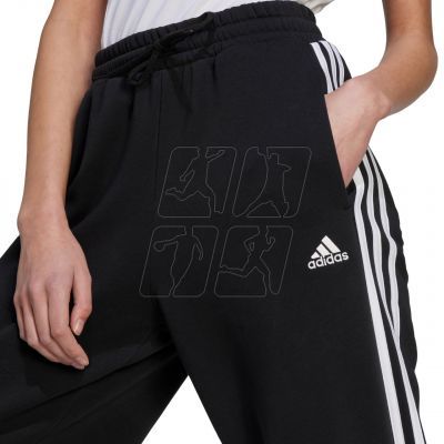 5. adidas Essentials 3-Stripes Open Hem Fleece W HZ5748 pants